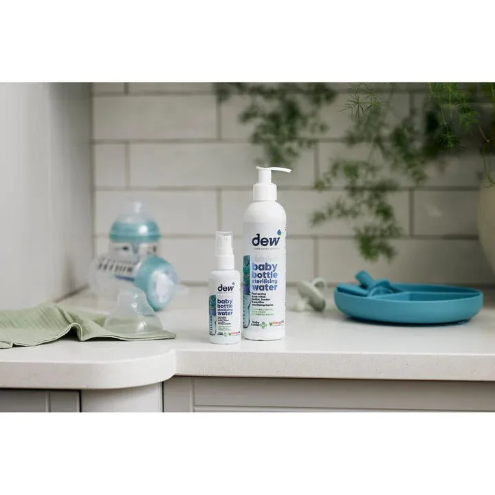 [2 Pack] Dew Baby Bottle Sterilising Water - 2 Sizes