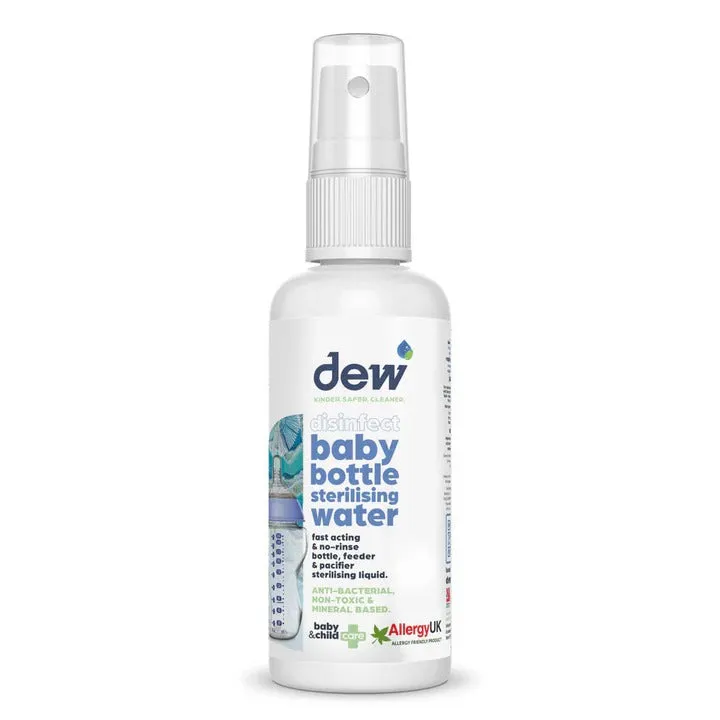 [2 Pack] Dew Baby Bottle Sterilising Water - 2 Sizes