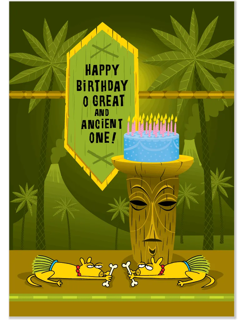 339 Bitch Goddess (Birthday Card)
