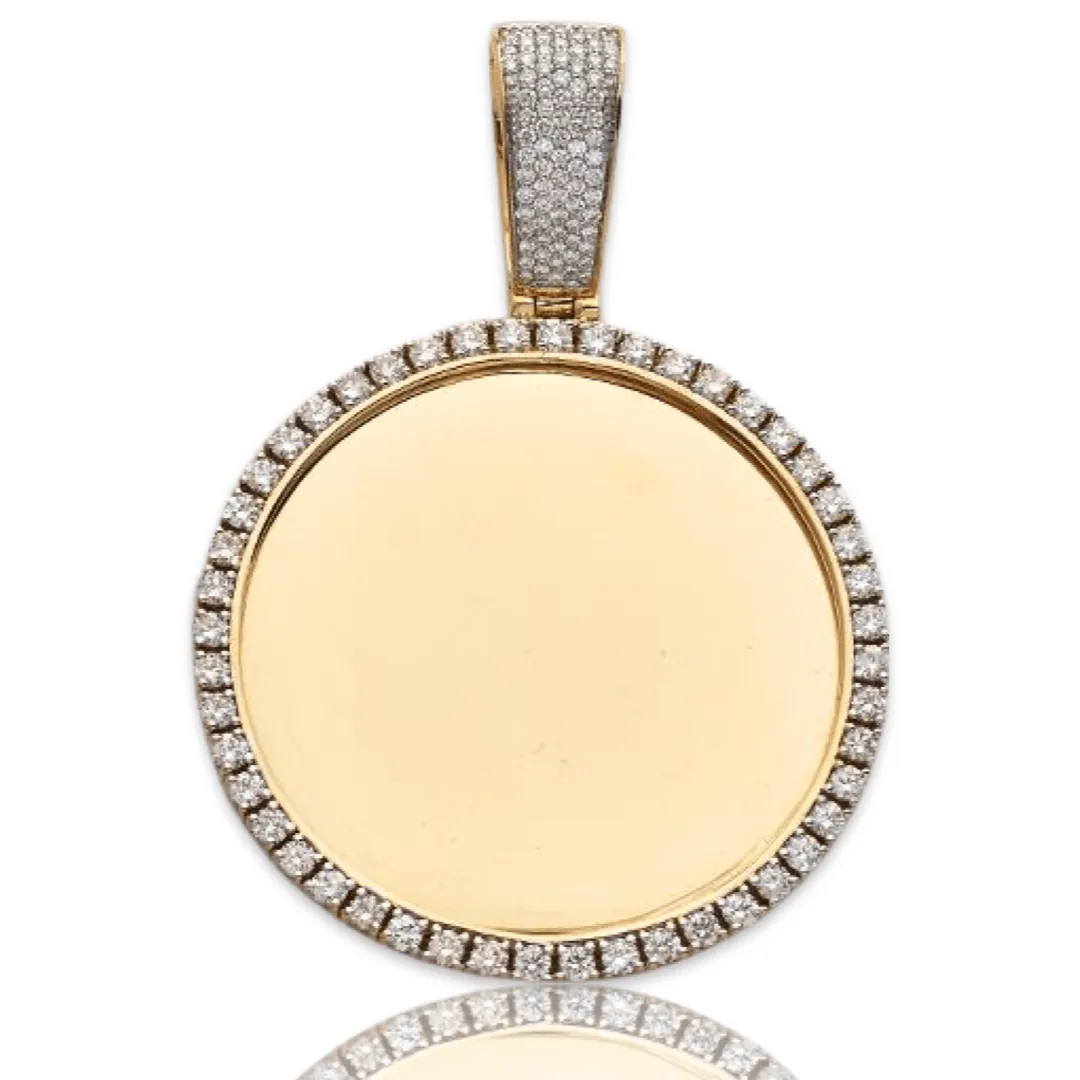3.75CTW DIAMOND ROUND MEMORY PENDANT