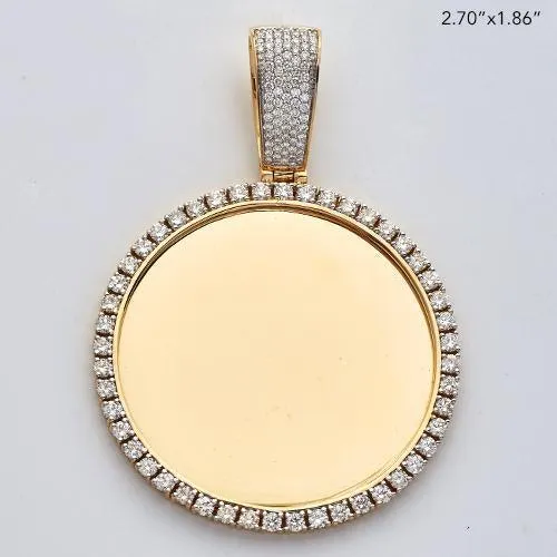 3.75CTW DIAMOND ROUND MEMORY PENDANT