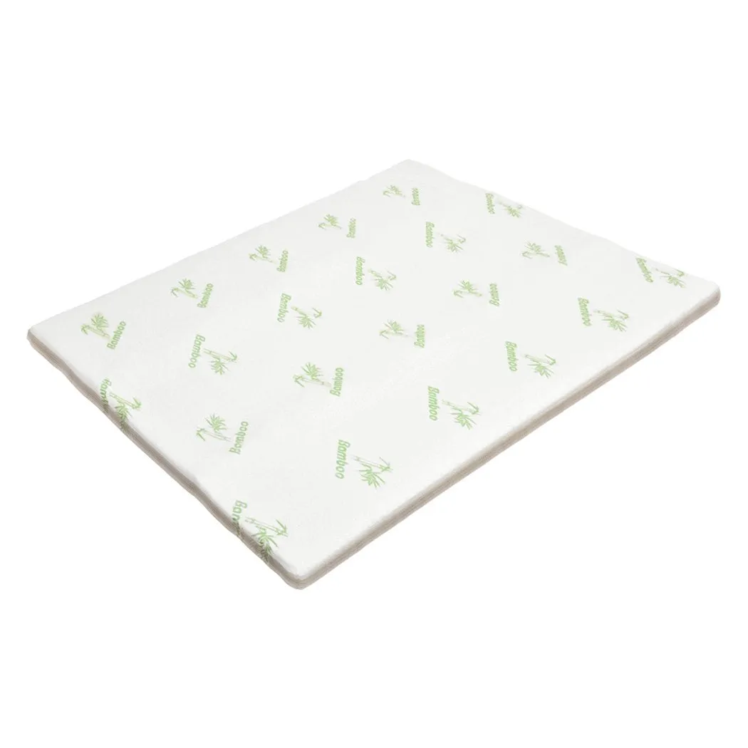 4cm Bedding Cool Gel Memory Foam Bed Mattress Topper Bamboo Cover King
