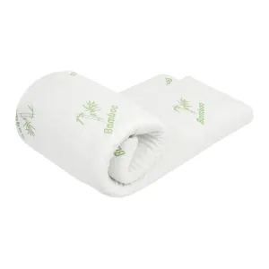 4cm Bedding Cool Gel Memory Foam Bed Mattress Topper Bamboo Cover King