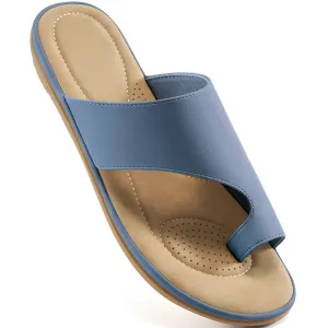 Ablanczoom Womens Sandals Flat Sole Stylish Comfortable Casual Beach Shoes