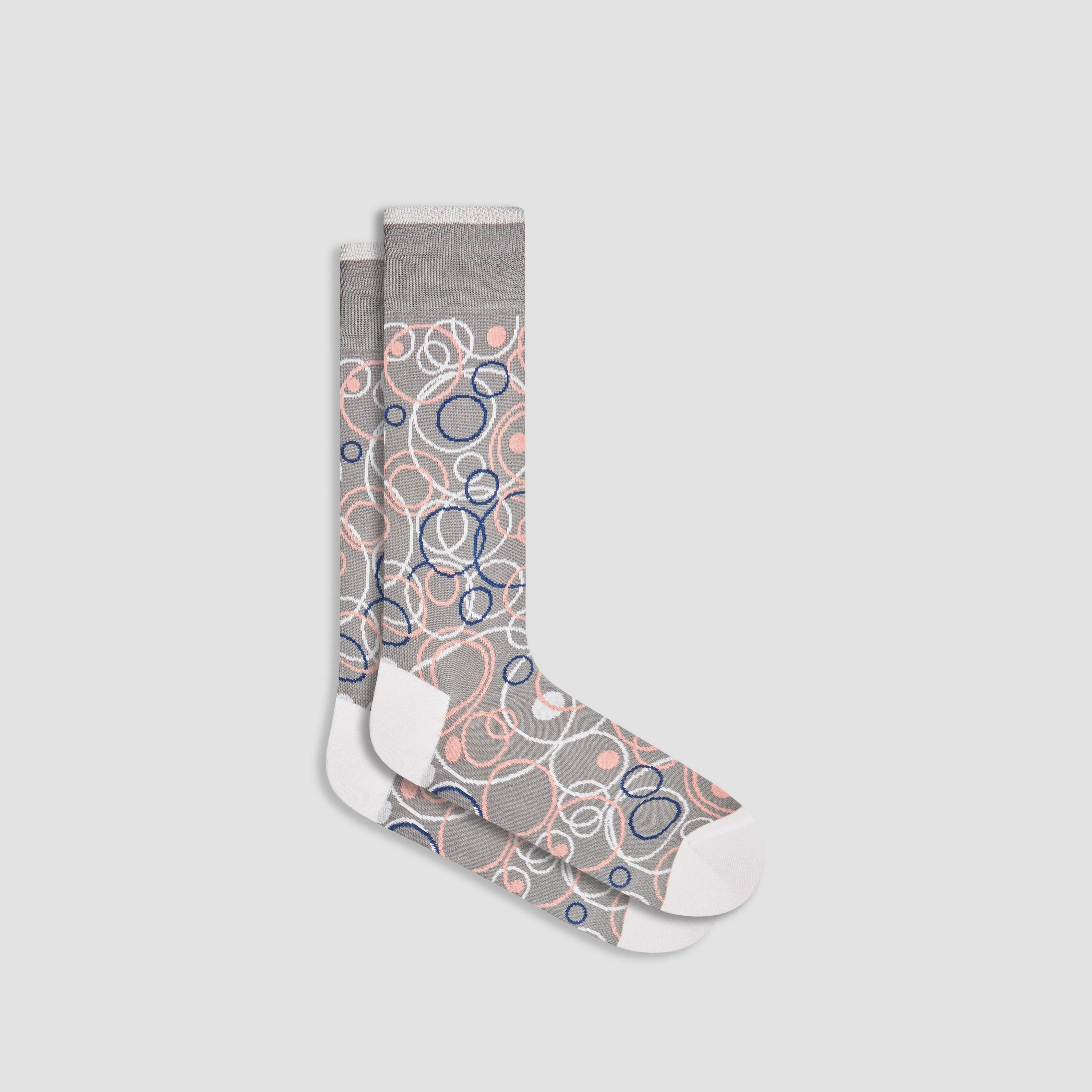 Abstract Mid-Calf Socks