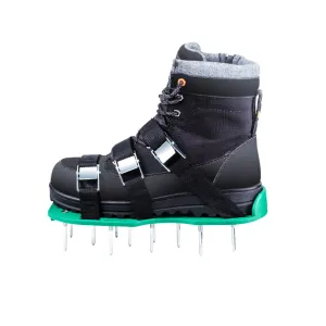 Adjustable Triple Strap Lawn Aerator Spiked Shoes for Healthy Grass Growth