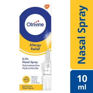 Allergic to alleviating nasal spray OTRIVINE Allergy RELIEF NASAL Spray -10ml