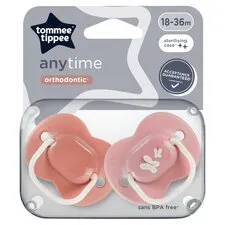 Anytime Soothers, 18-36m, Pack of 2