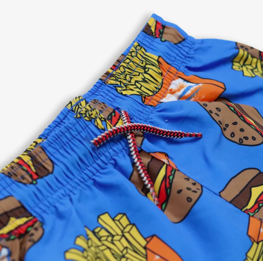 Appaman Burgers & Fries Swim Trunk