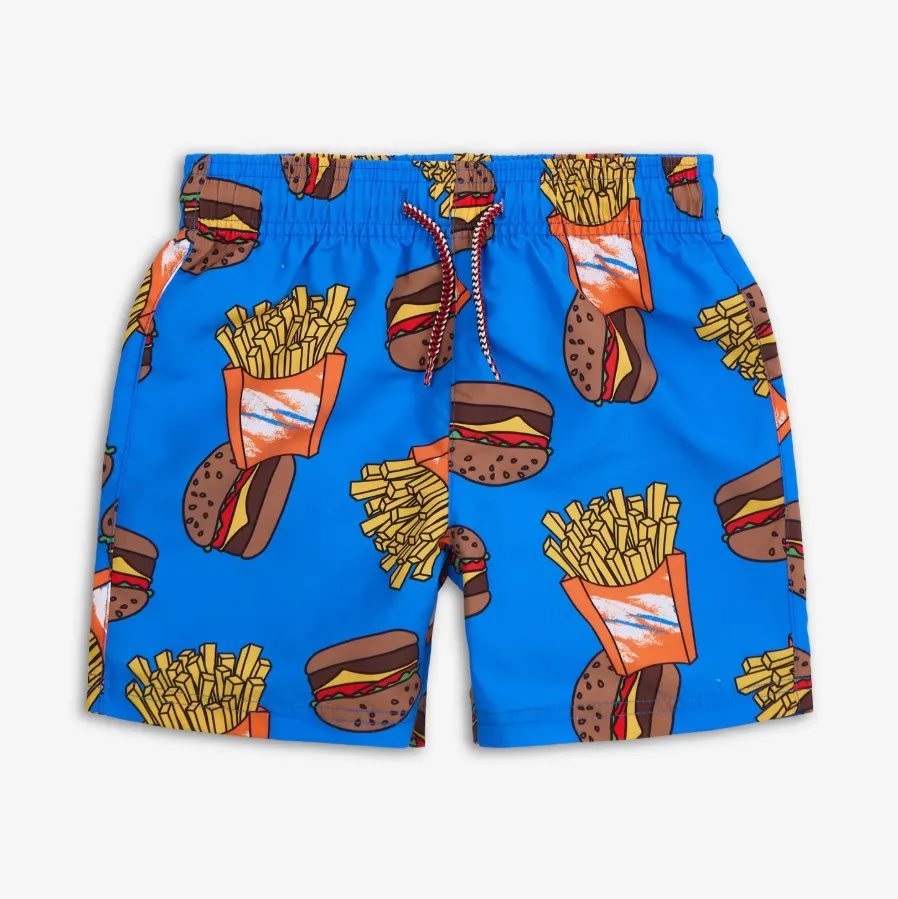 Appaman Burgers & Fries Swim Trunk