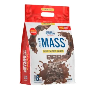 Applied Critical Mass Original Weight Gainer (per 60g scoop: 13.7g protein, 2.1g fat 229 cal) HALAL