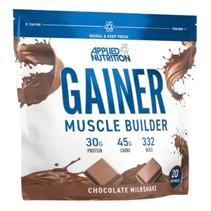 Applied Gainer Muscle Builder 1.8kg 30 scoops (HALAL) per 60g scoop: 20g protein 30g carb 1.2g fat 221 cal