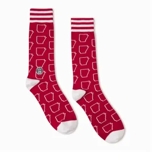 Arkansas Socks