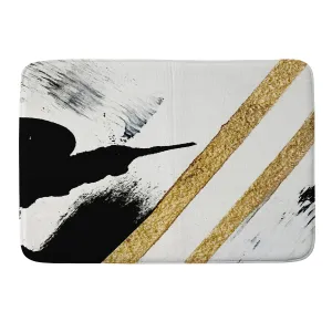 ARMOR 8 A MINIMAL ABSTRACT PIE MEMORY FOAM BATH MAT