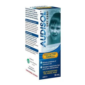 Audisol Dry Ears Spray 30mL