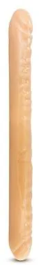 B Yours 18" Double Dildo - Beige