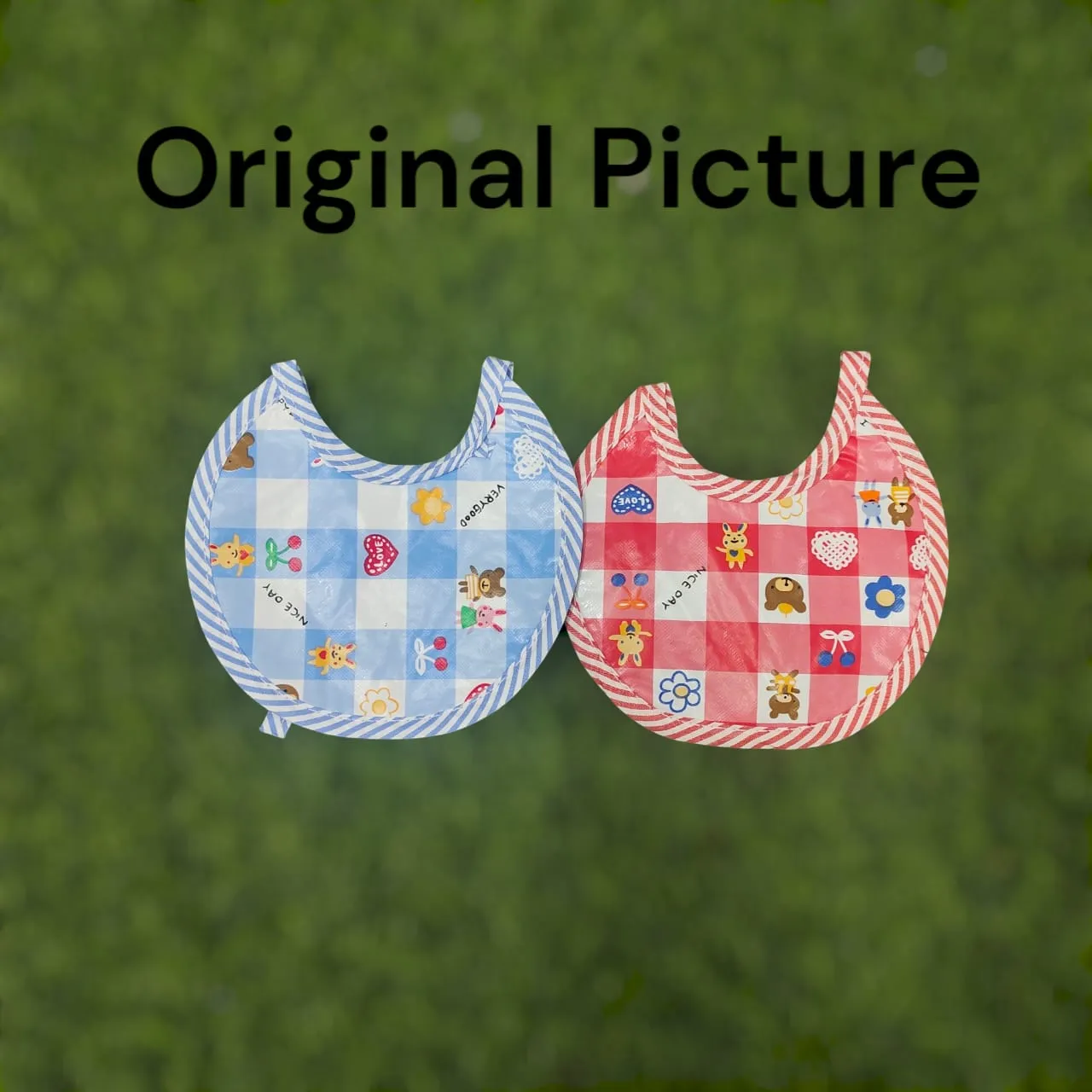 Baby Bazar Waterproof Baby Bibs Easy Clean Soft & Durable