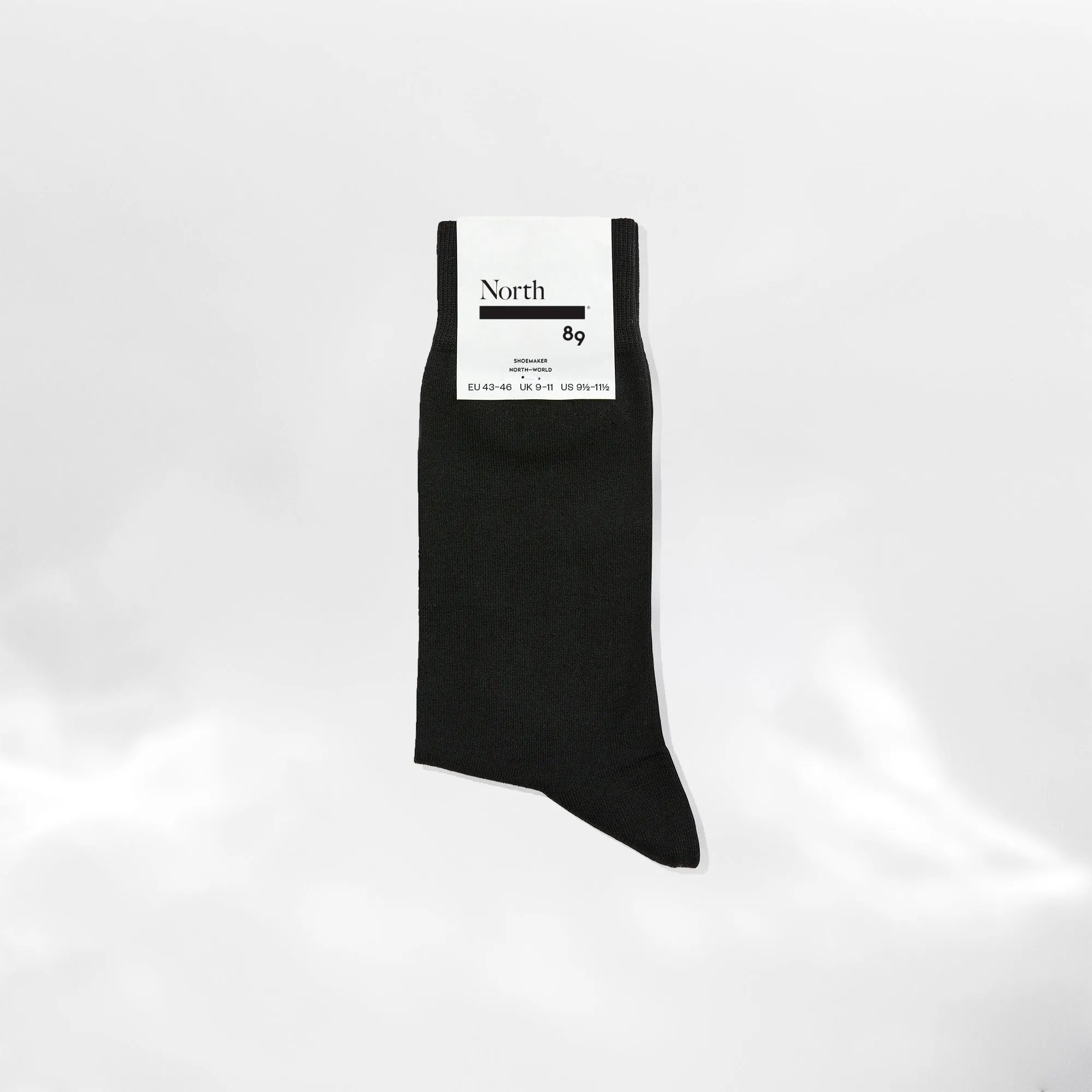 Bamboo Socks Mid-length- 5 Pack (Black)
