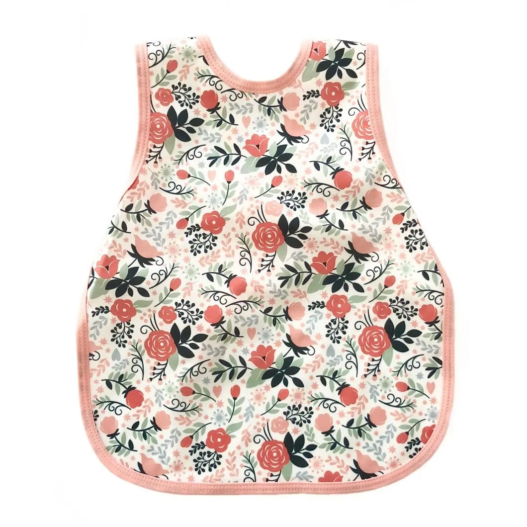 Bapron Bib | Vintage Rose Floral
