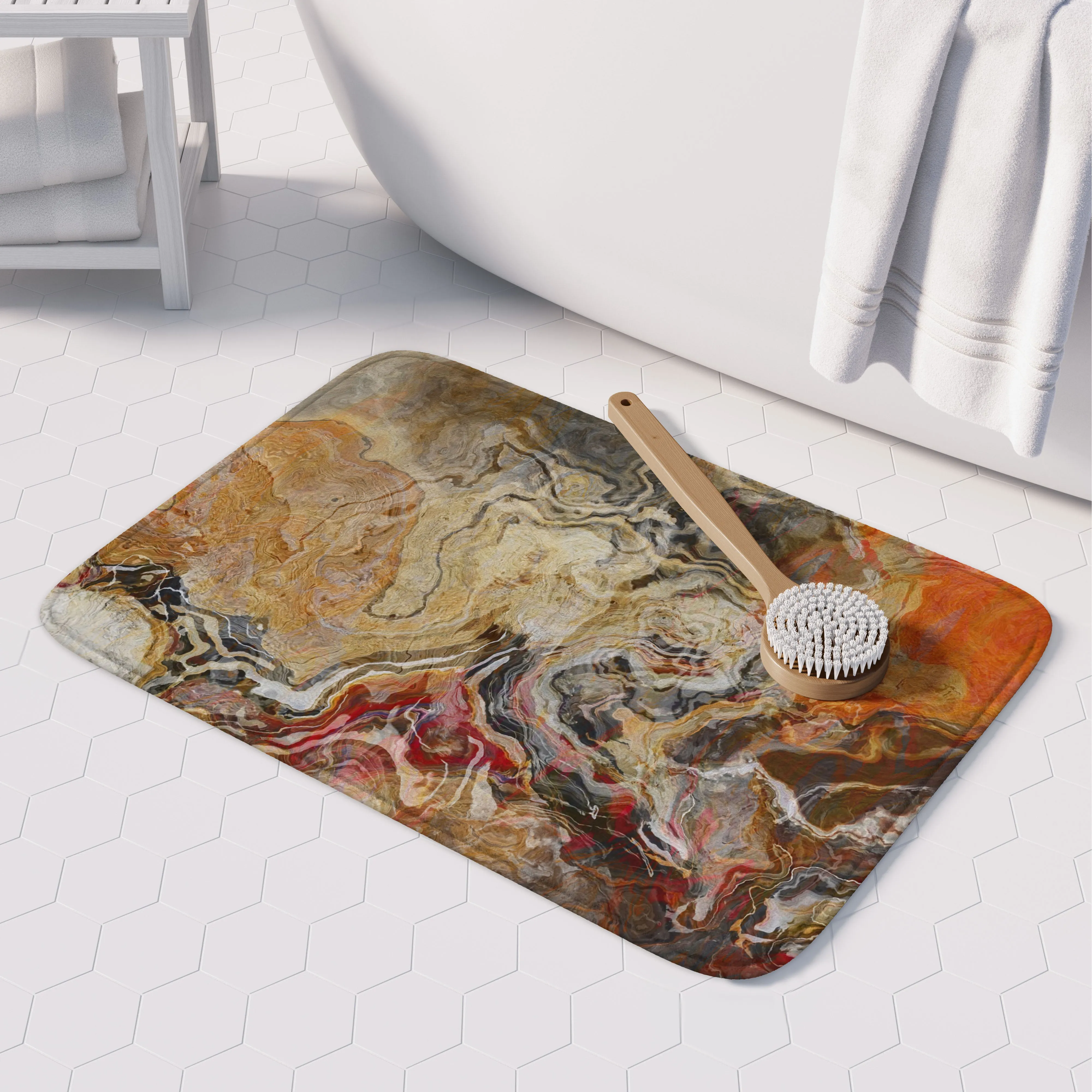 Bath Mat, Cinnamon River