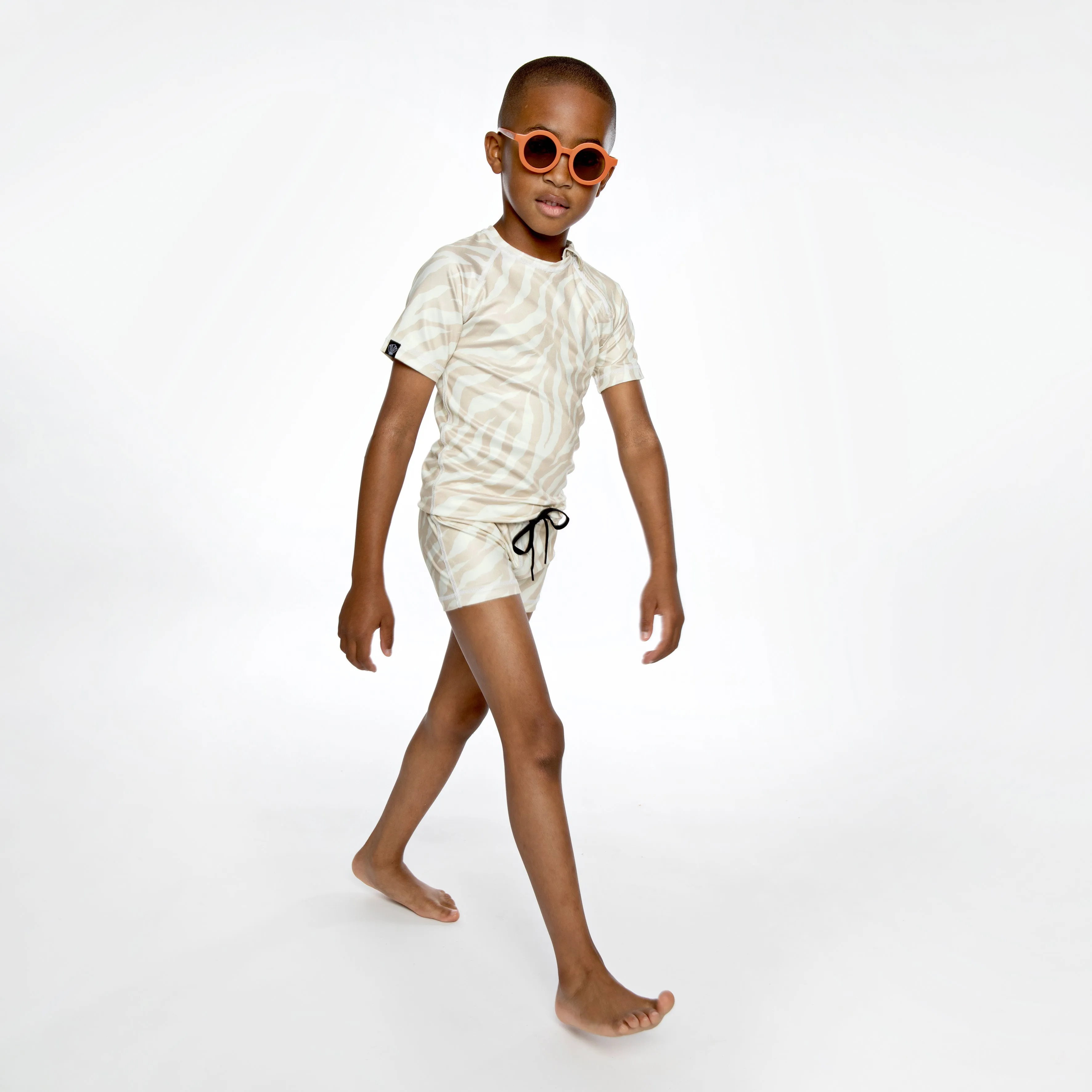beach & bandits creamy kelp upf 50  swim short