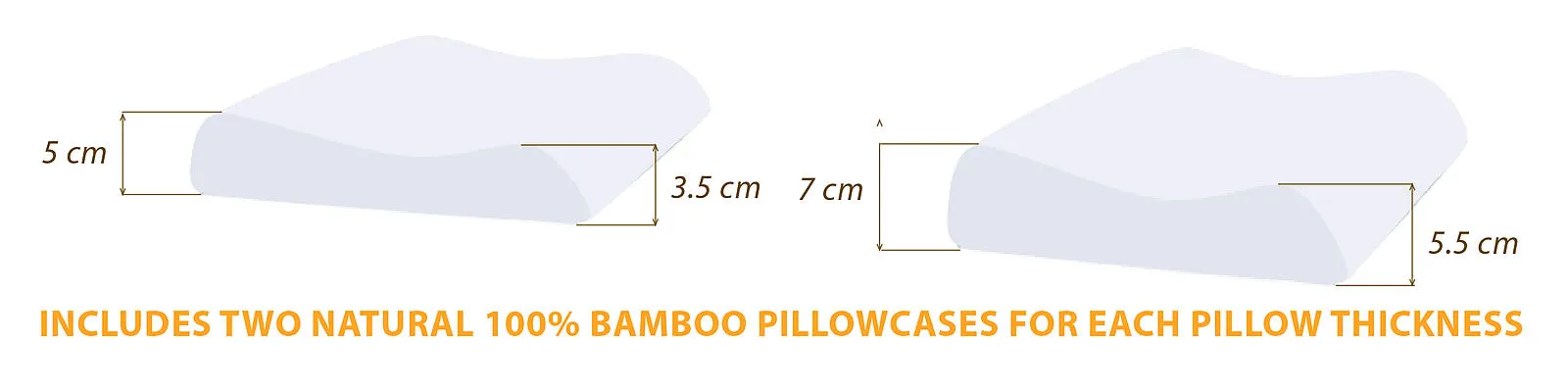 BEST IN REST™ Adjustable Memory Foam Pillow for Children