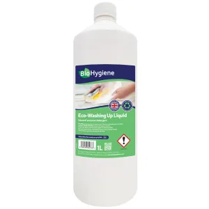 BioHygiene Eco Washing Up Liquid | 1L | Single