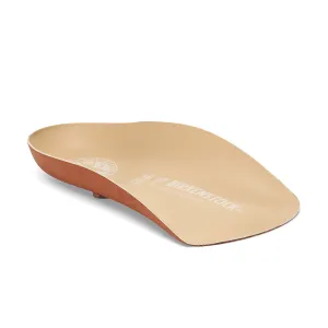 Blue Footbed Beige Leather