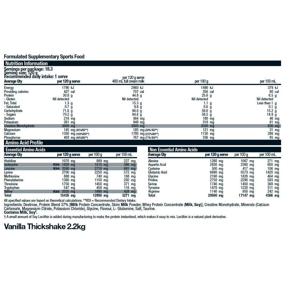 Body Science BSc Nitrovol Mass Gainer Protein