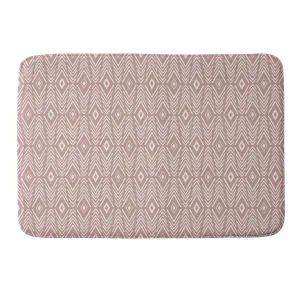 BOHEMIAN DIAMONDS PEACH MEMORY FOAM BATH MAT