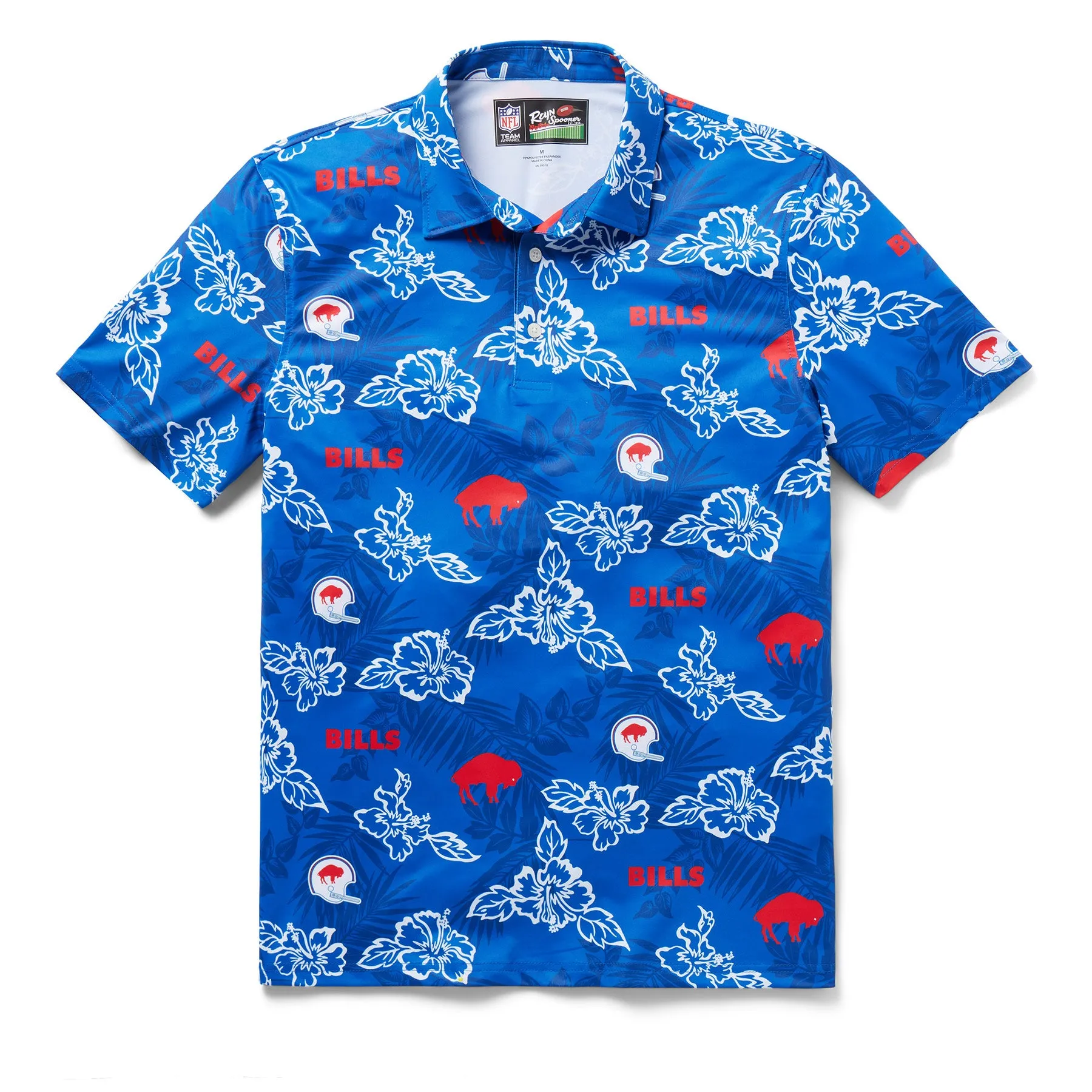 BUFFALO BILLS THROWBACK PERFORMANCE POLO