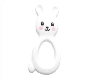 Bunny Teether - White