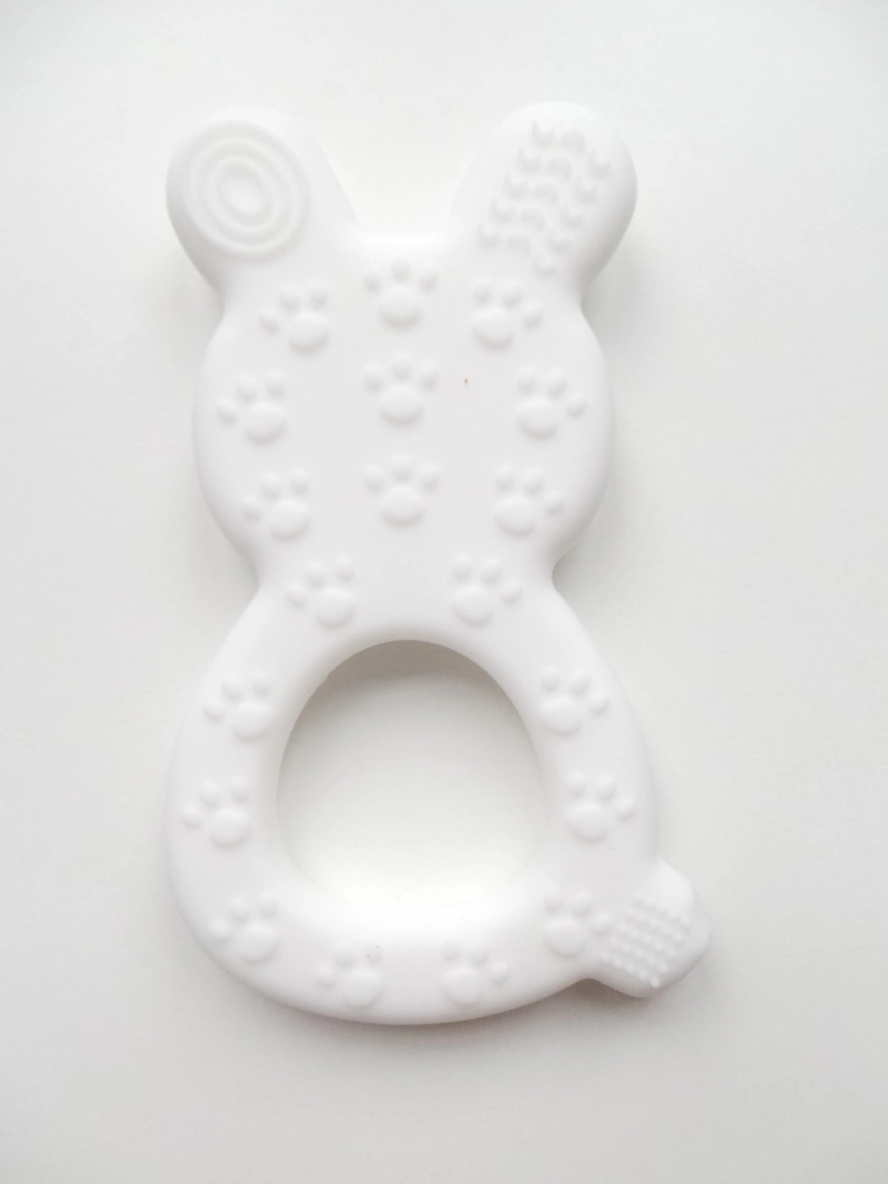 Bunny Teether - White