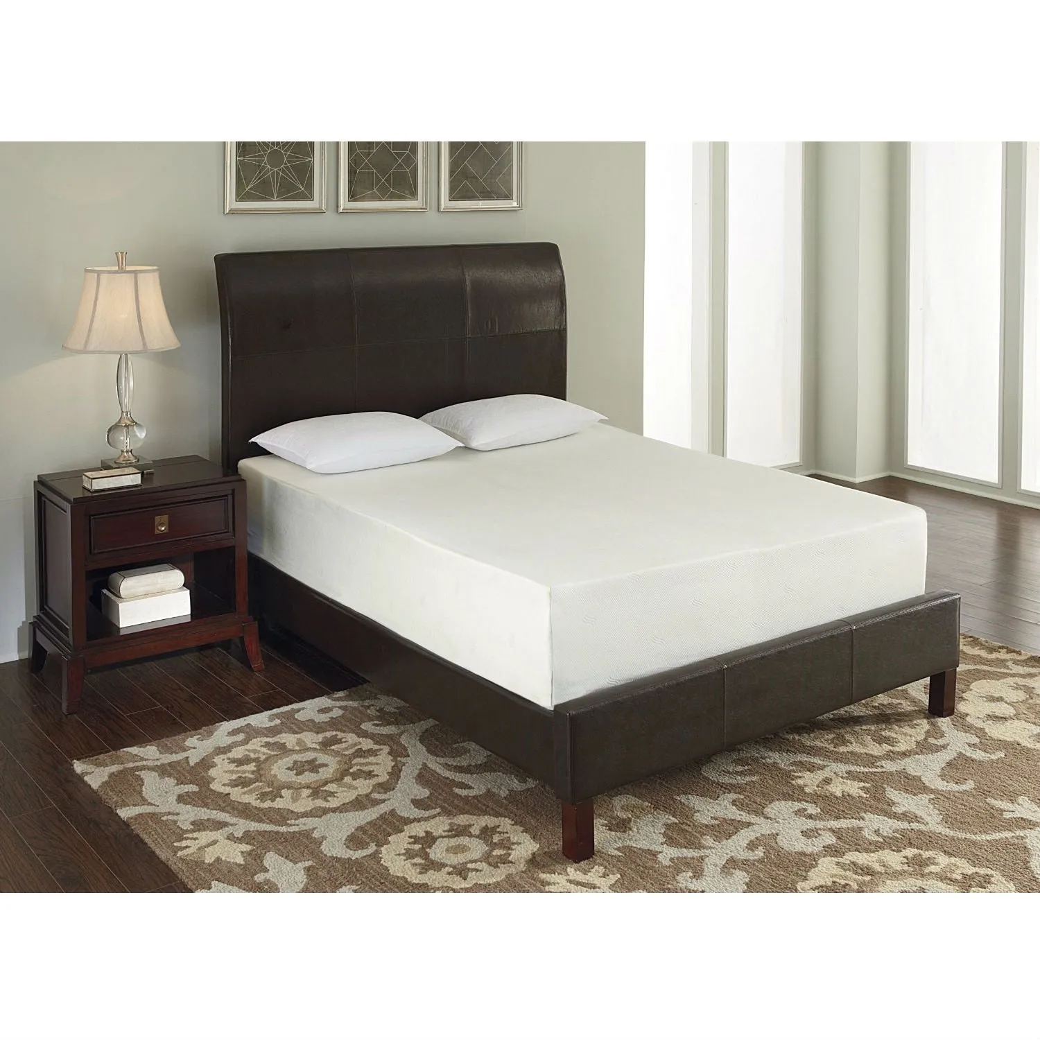 CA King size 12-inch Thick Memory Foam Mattress - 20 Year Warranty