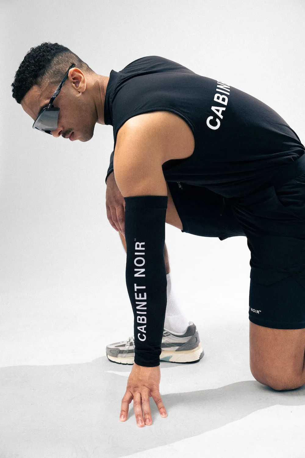 Cab Active Logo Arm Sleeves Black