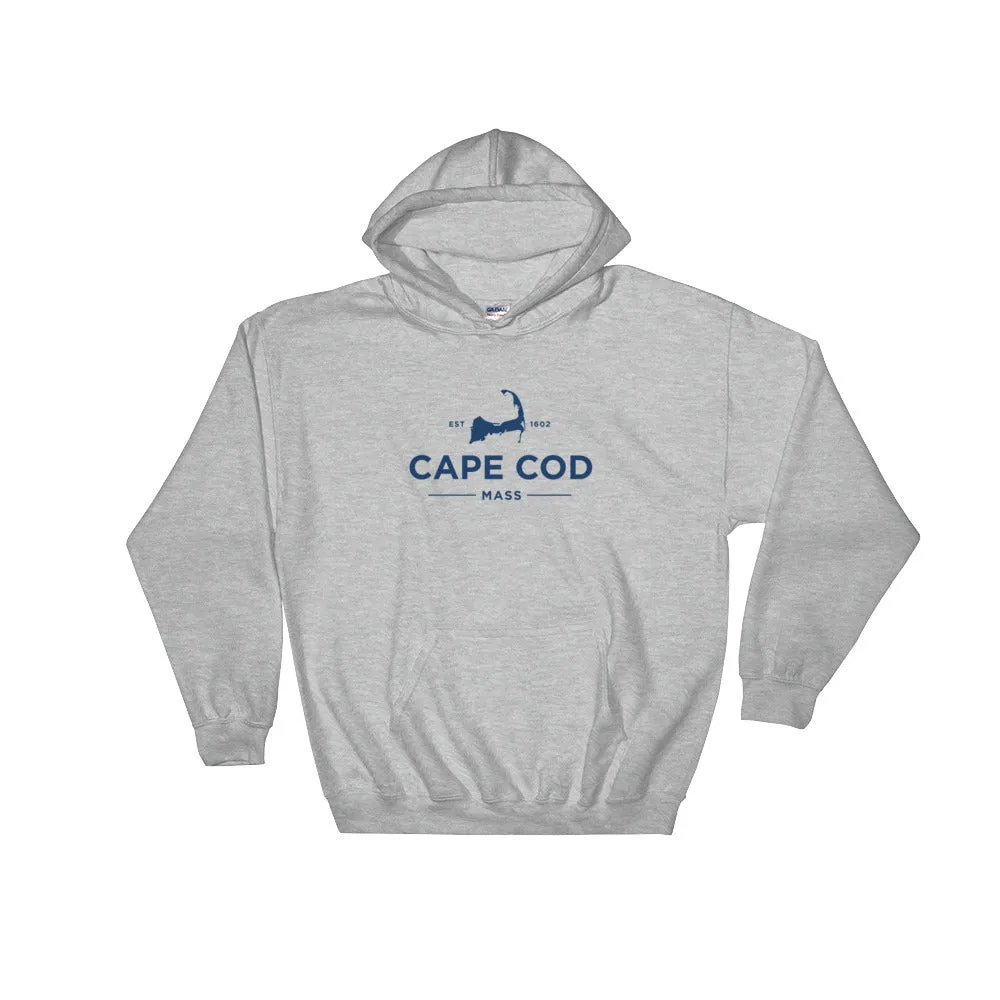 Cape Cod Mass Hoodie Sweatshirt