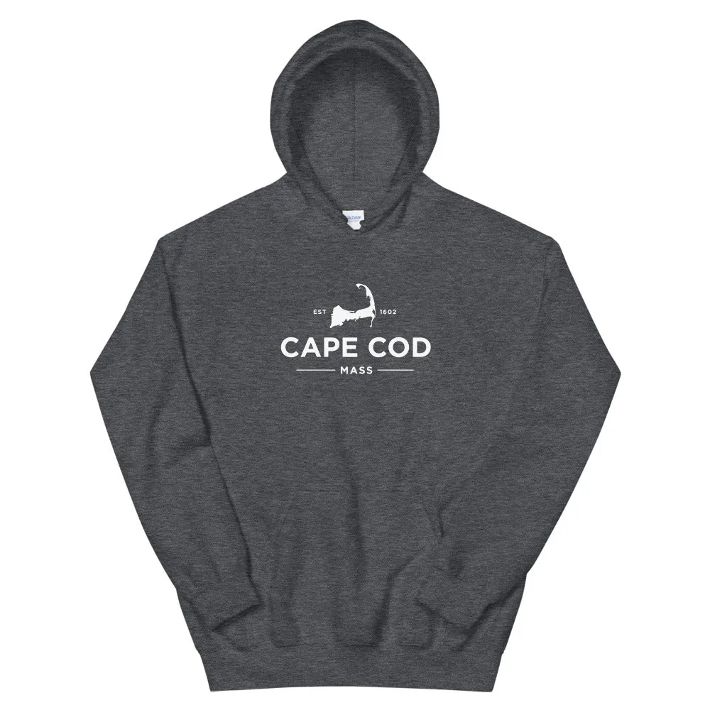 Cape Cod Mass Hoodie Sweatshirt