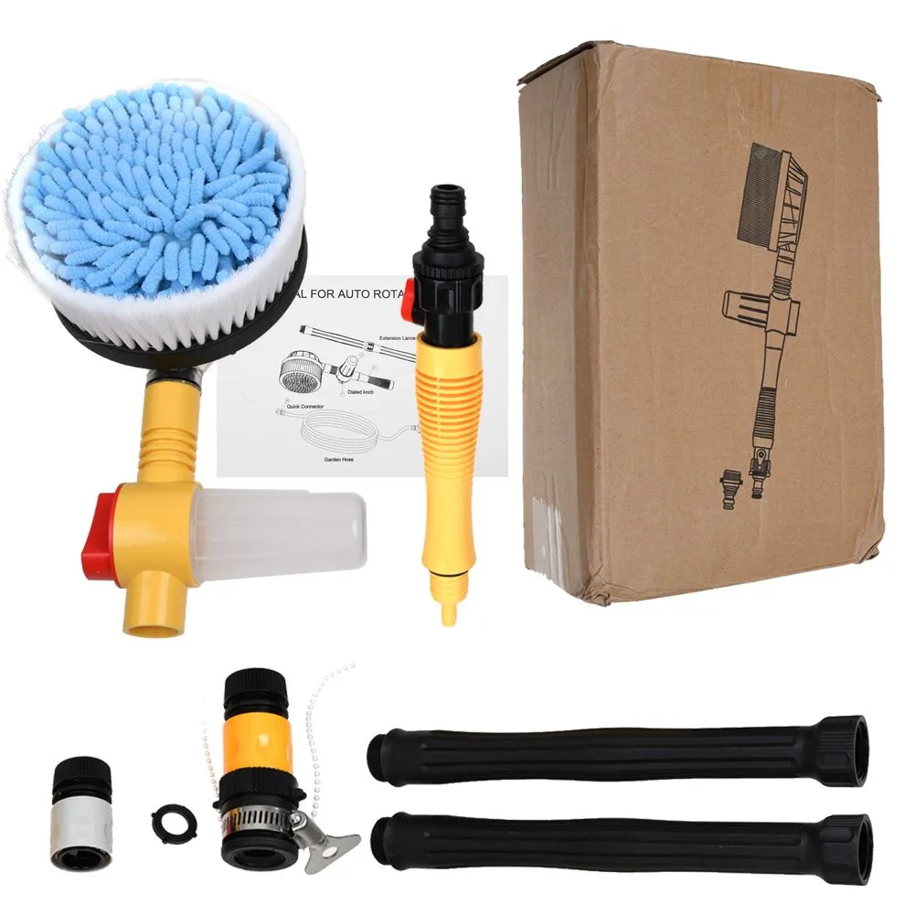 Car Pressure Washer Rotating Wash Brush Vehicle Care Washing Sponge Cleaner