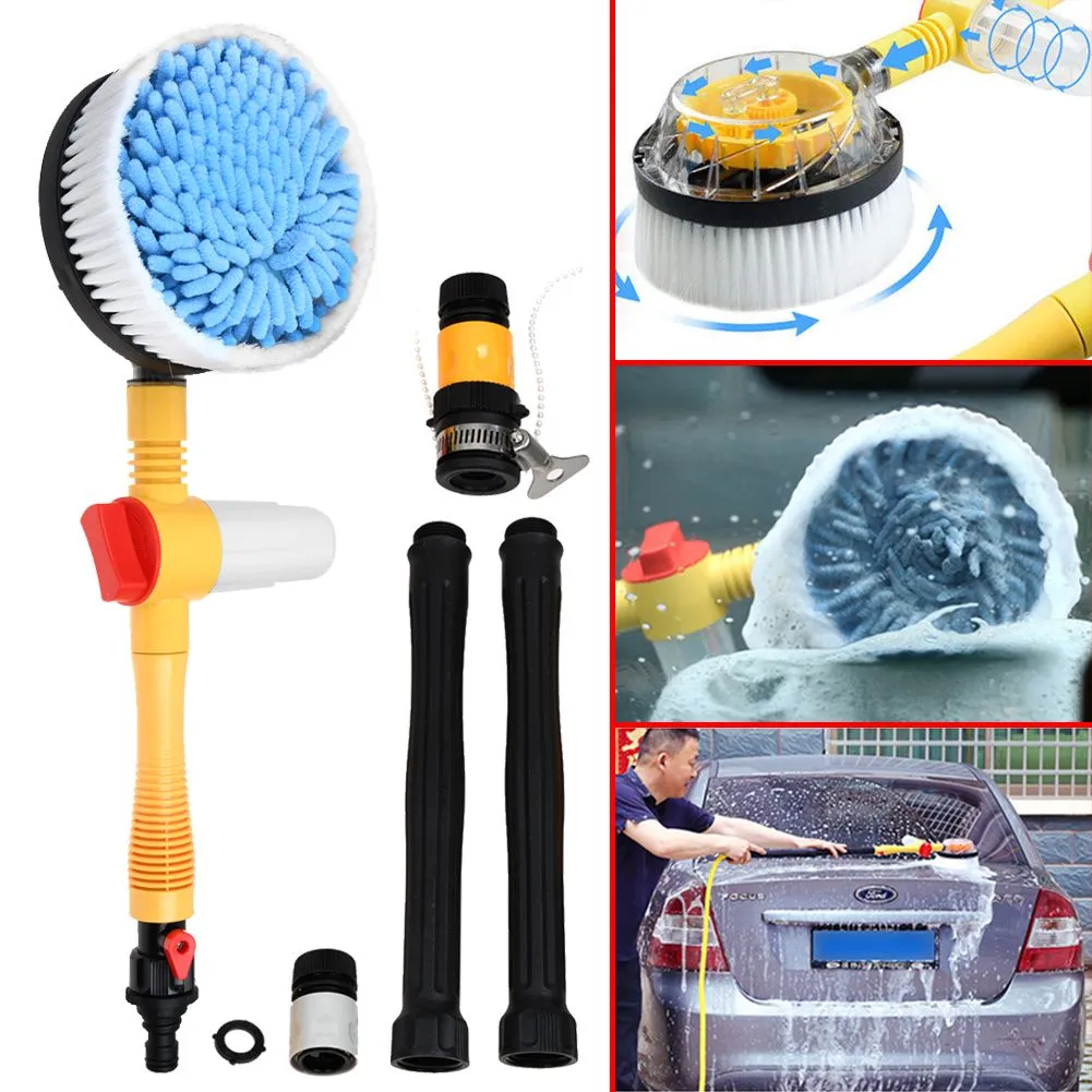 Car Pressure Washer Rotating Wash Brush Vehicle Care Washing Sponge Cleaner