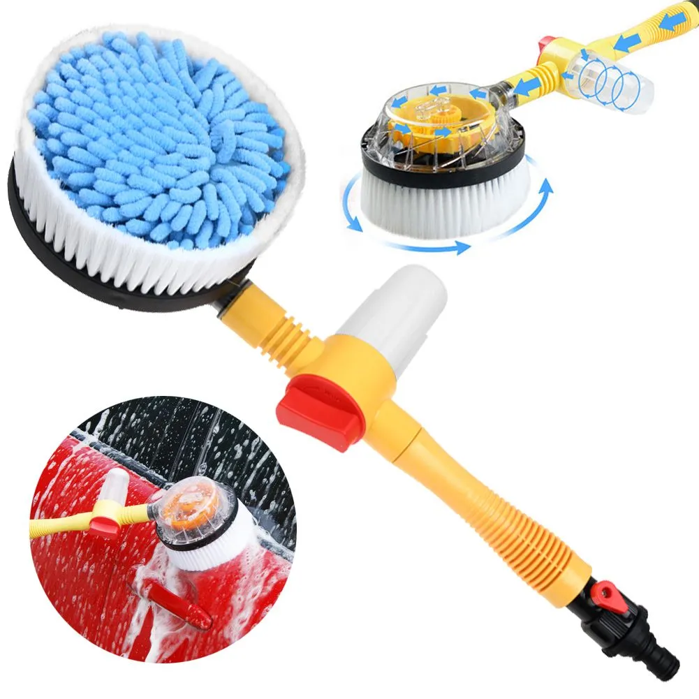 Car Pressure Washer Rotating Wash Brush Vehicle Care Washing Sponge Cleaner