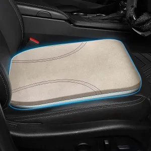 Car Seat Cushion, Custom Fit For Your Cars, Car Memory Foam Seat Cushion, Heightening Seat Cushion, Seat Cushion for Car and Office Chair KI19999