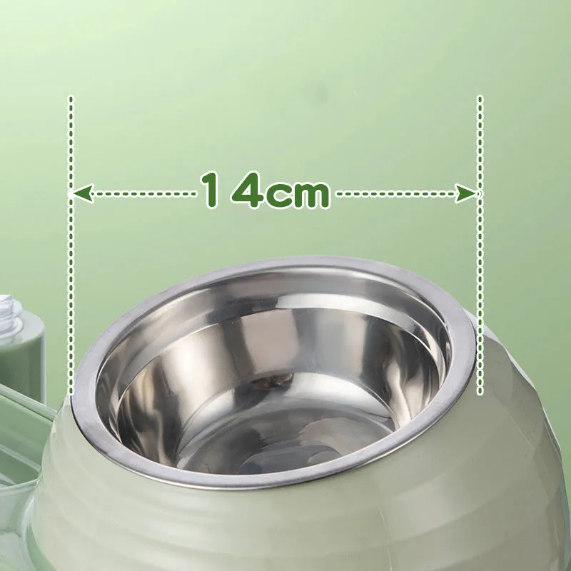 Cat Food Bowl Cat Bowls Whisker Friendly With Water Dispenser For Cats And Small Dogs