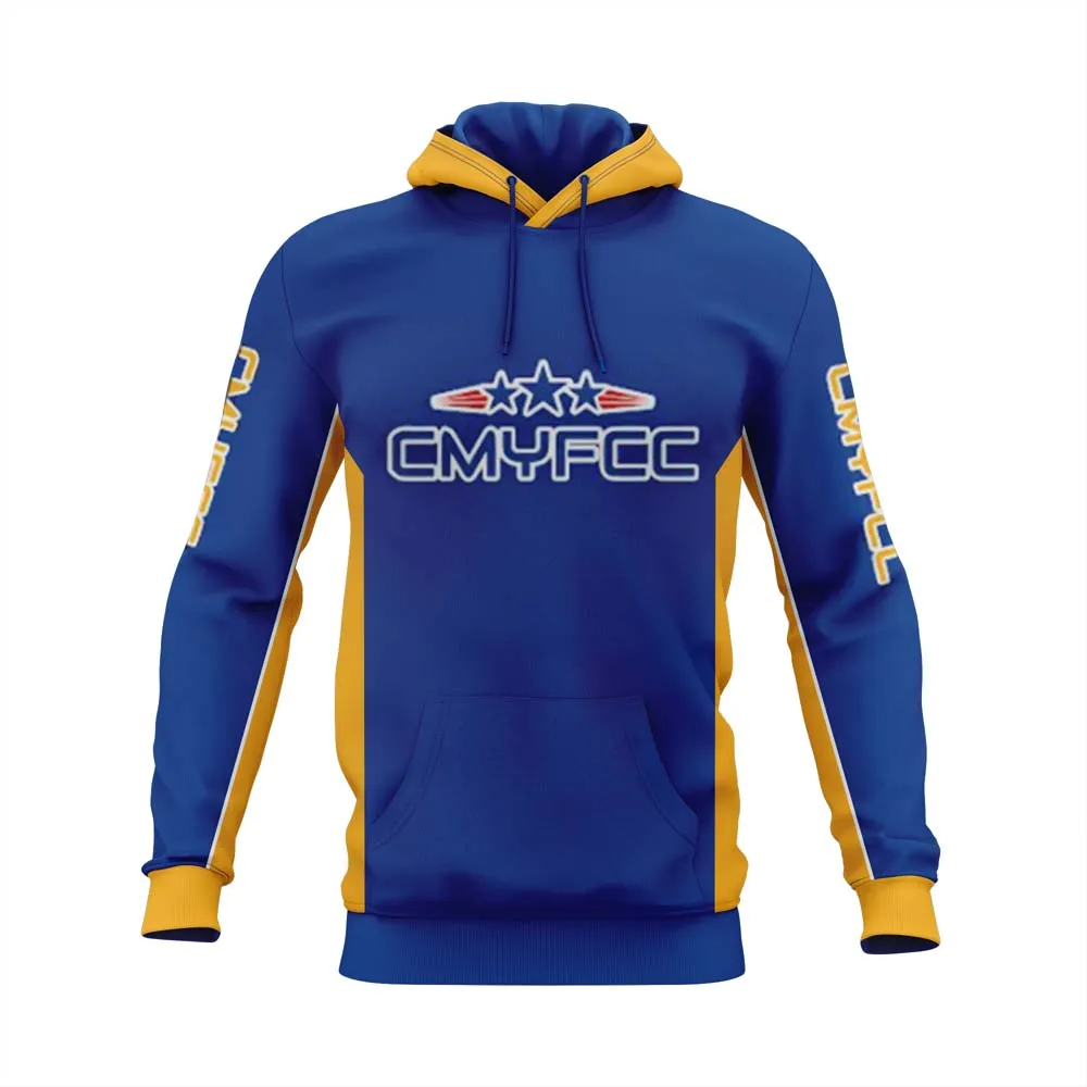 CENTRAL MASS ALL STARS Sublimated Football Medium-weight Hoodie