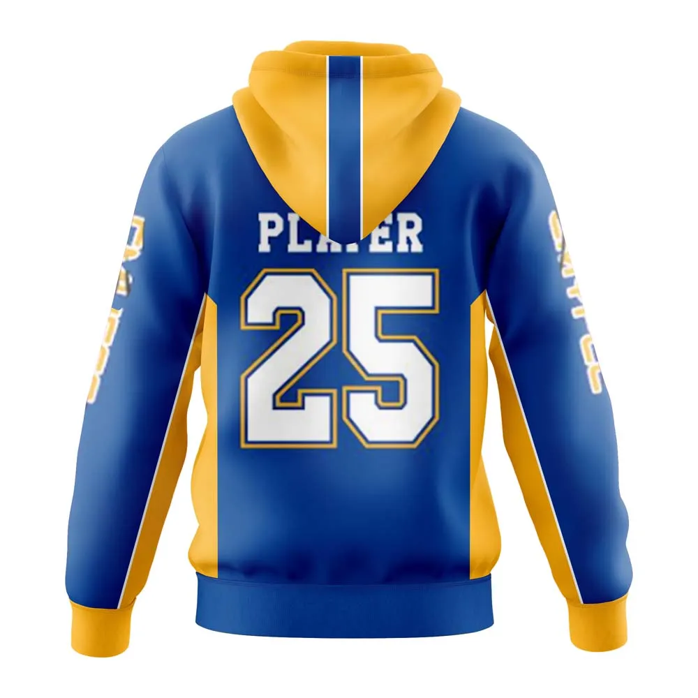 CENTRAL MASS ALL STARS Sublimated Football Medium-weight Hoodie