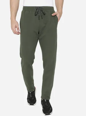 Charcoal Grey Solid Slim Fit Track Pant | JadeBlue