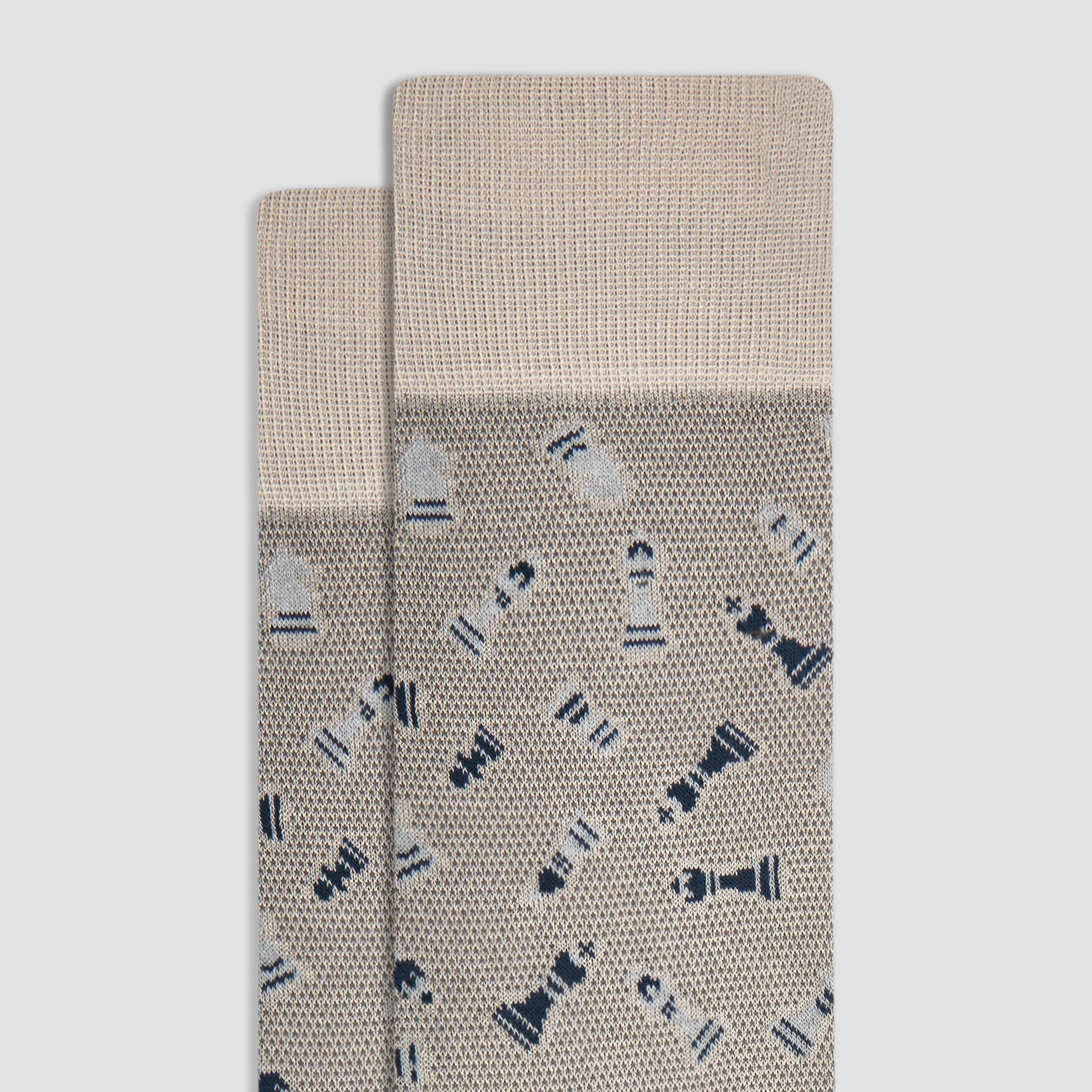Chess Game Mid-Calf Socks