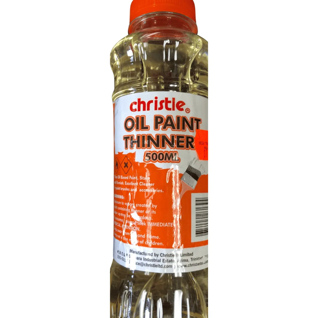 Christle Gloss Oil Paint Thinners, Easy Clean Up, Residential and Commercial Use
