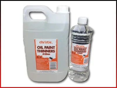Christle Gloss Oil Paint Thinners, Easy Clean Up, Residential and Commercial Use