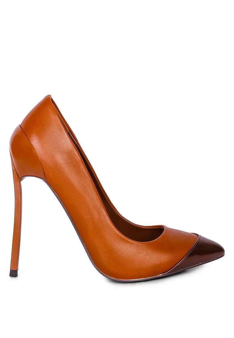 Cidra Silver Dip Stiletto Heels