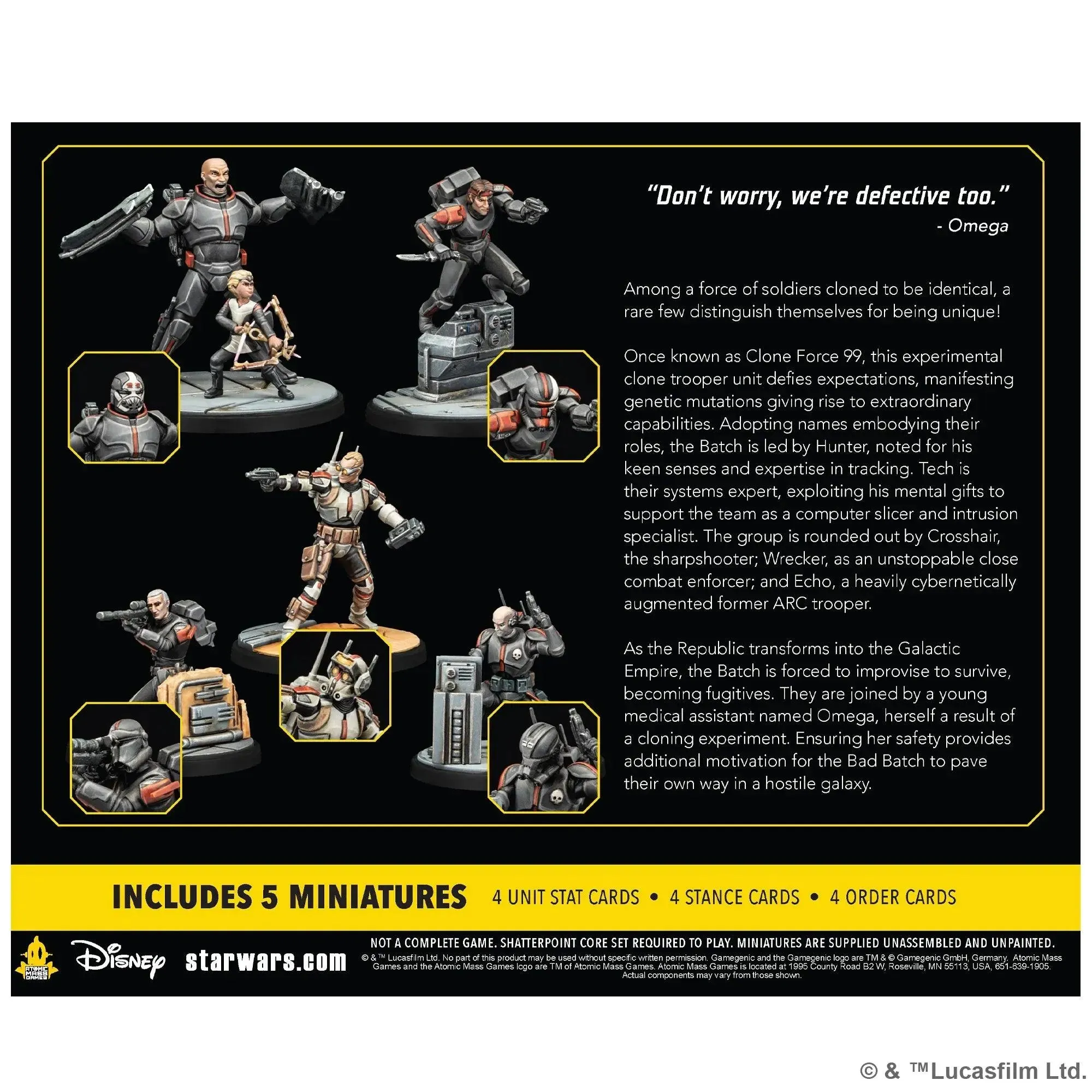 Clone Force 99 Squad Pack
